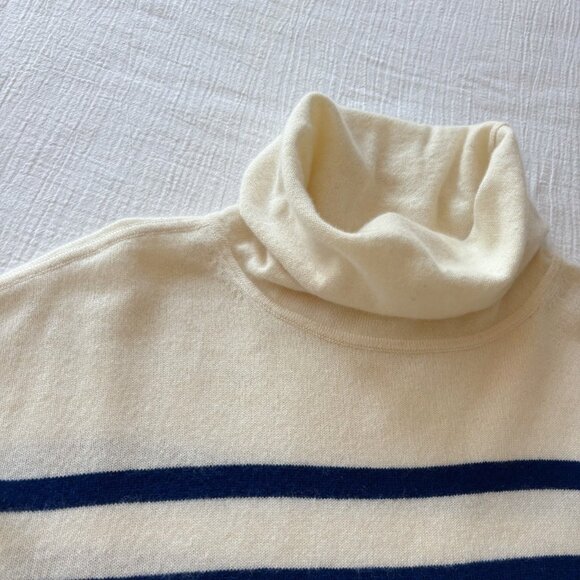 Vineyard vines cashmere sweater striped white blue - Picture 7 of 11